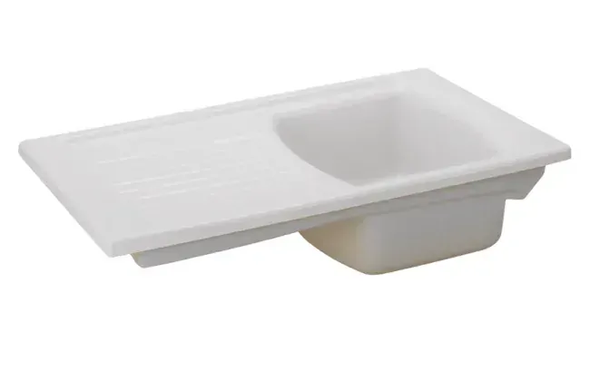 Lusitano keramický dřez s odkládací plochou 850x5000
